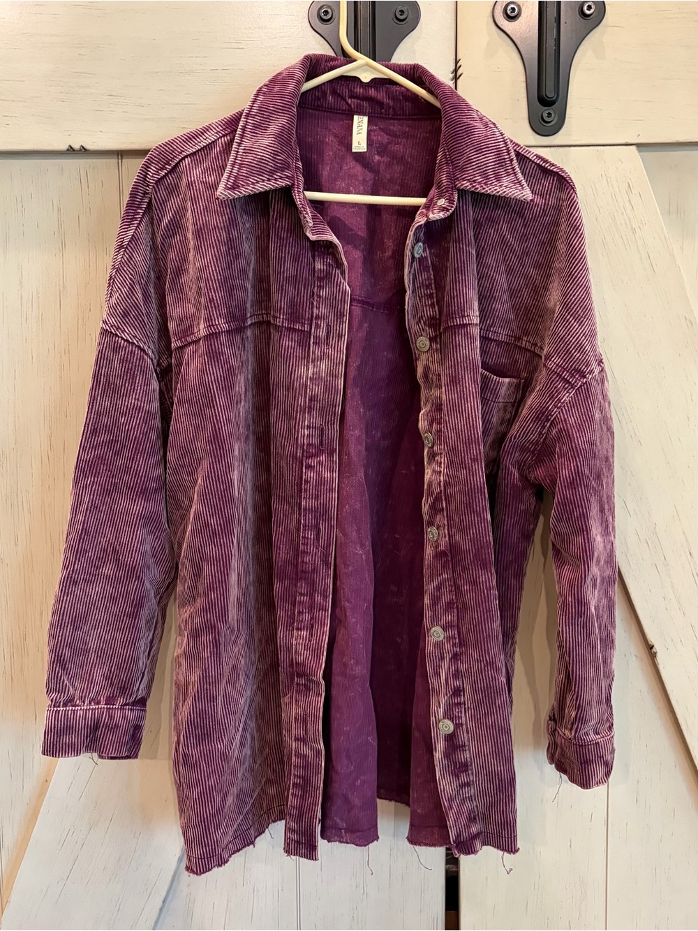 Zenana Outfitters Button-Up Jacket Size Large